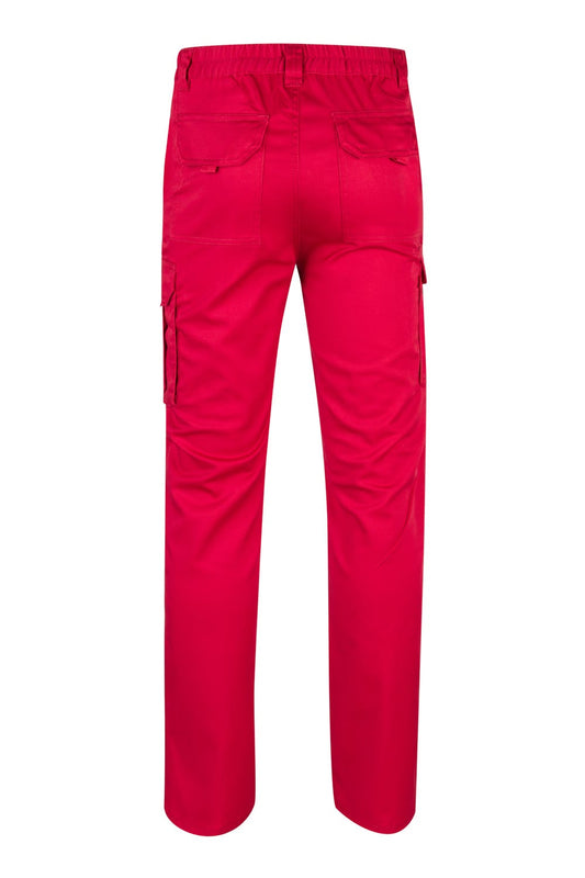 Pantaloni stretch 240g rosu V103002S