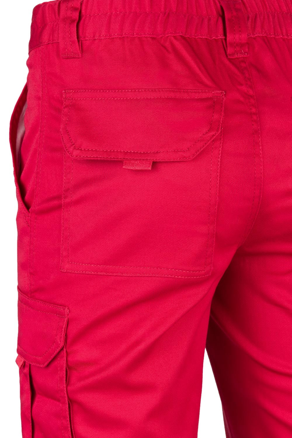Pantaloni stretch 240g rosu V103002S