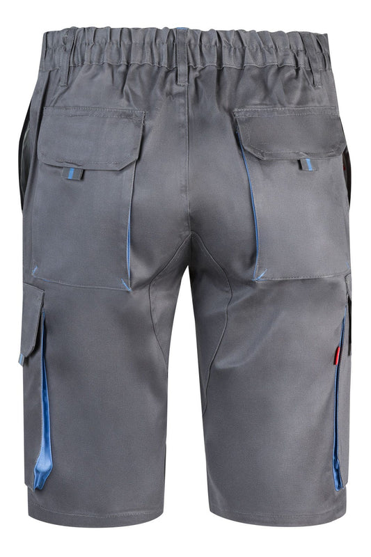 Pantaloni tercot 200g gri/albastru celest V103007