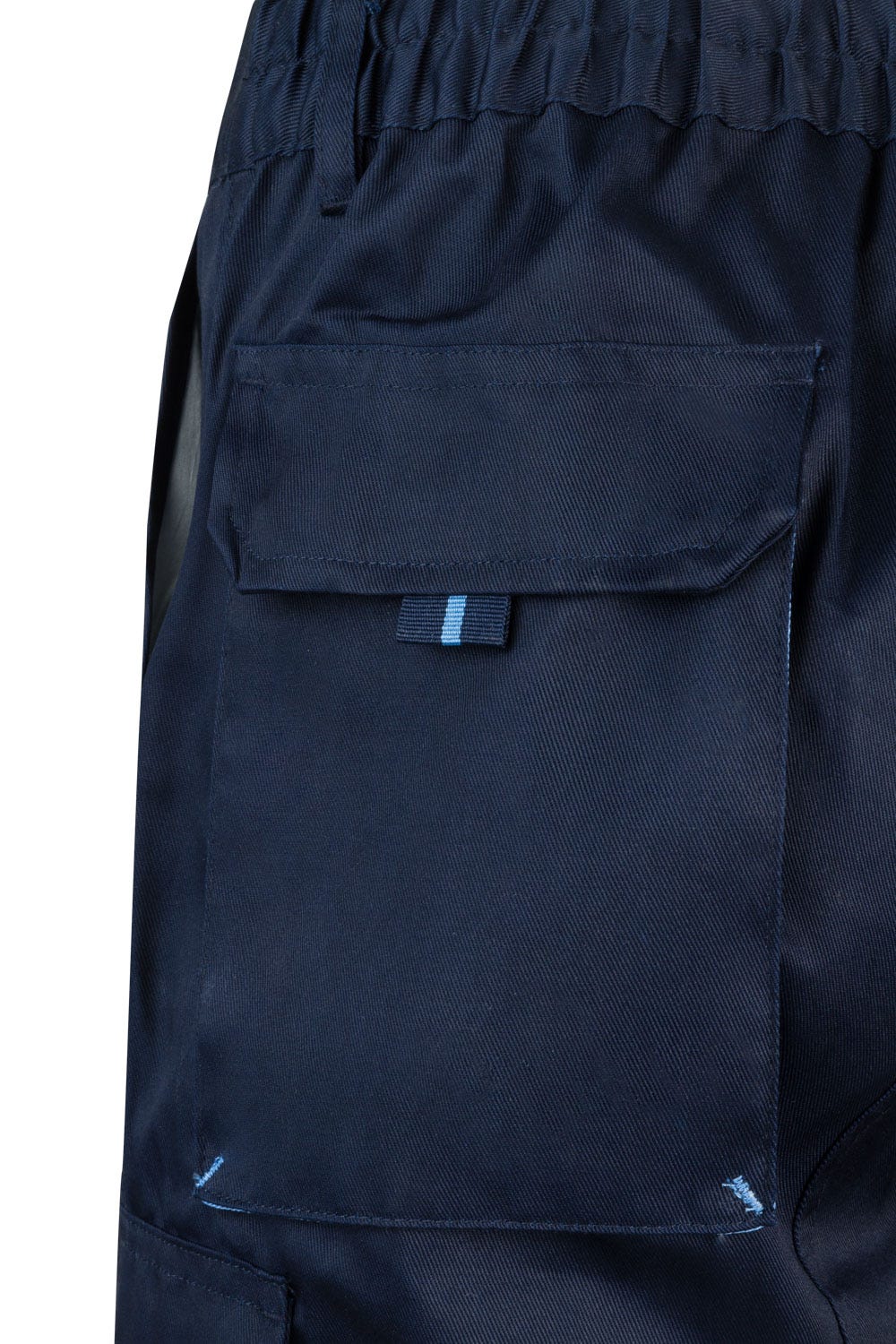 Pantaloni tercot 200g albastru marin/albastru celest V103007