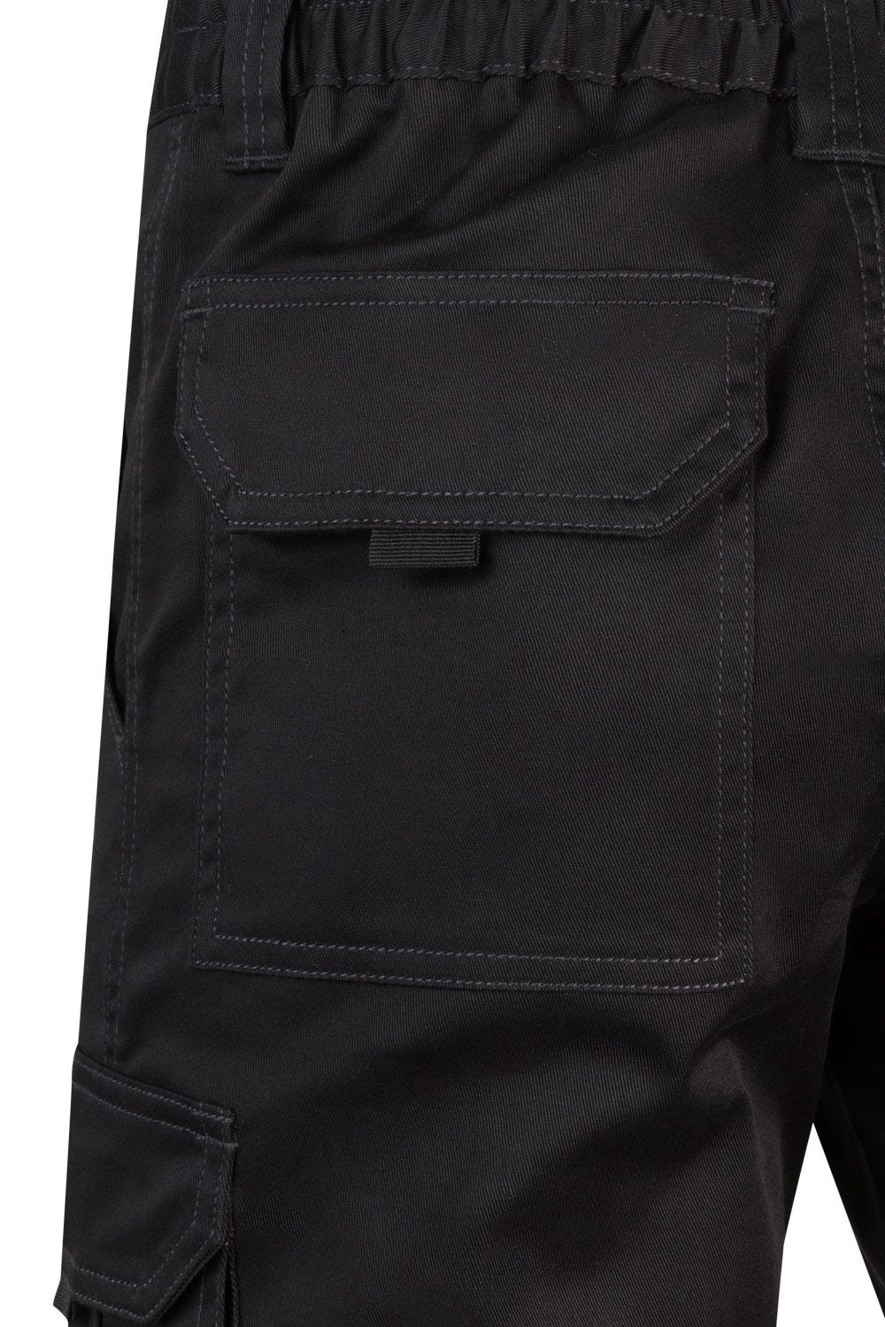Pantaloni scurti stretch 240g negru V103009S