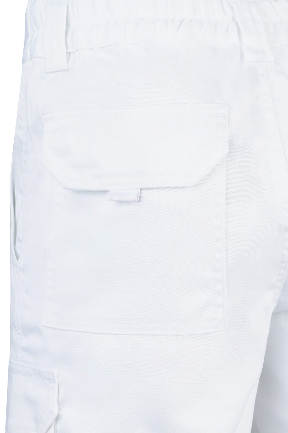 Pantaloni scurti stretch 240g alb V103009S