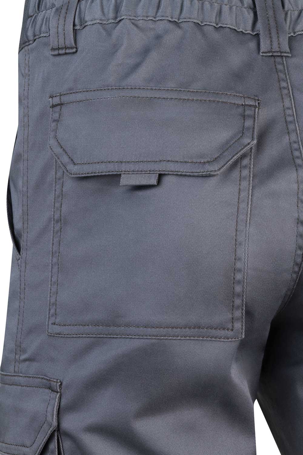 Pantaloni scurti stretch 240g gri V103009S