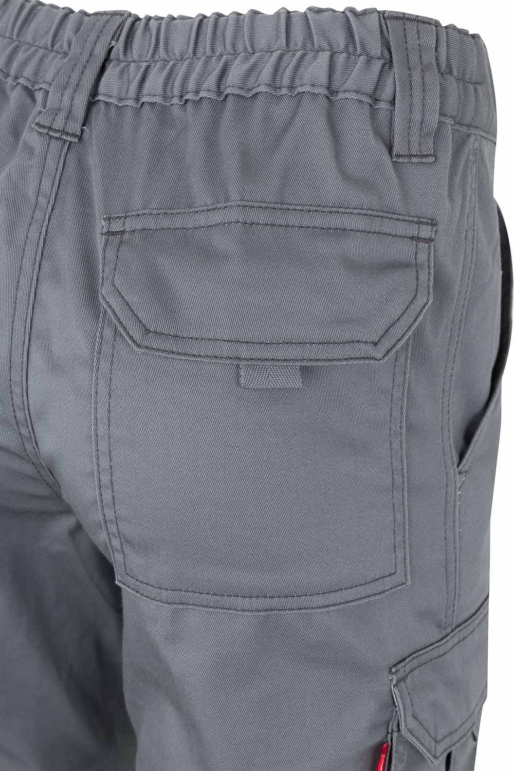 Pantaloni stretch 240g gri V103014S