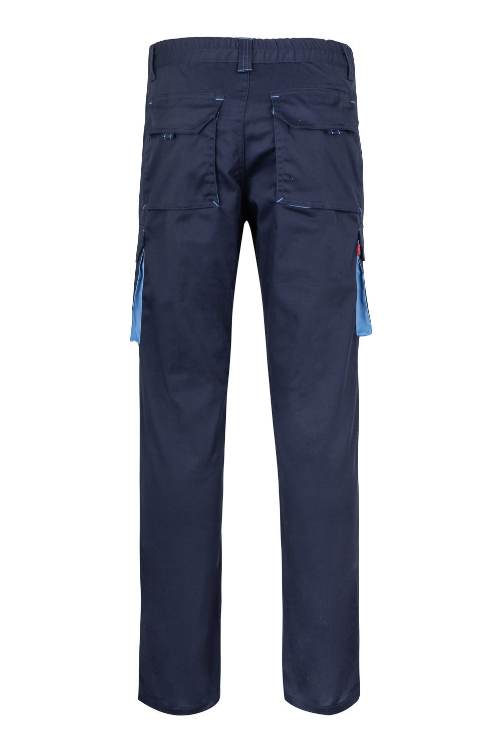 Pantaloni stretch 240g albastru marin/albastru celest V103024S