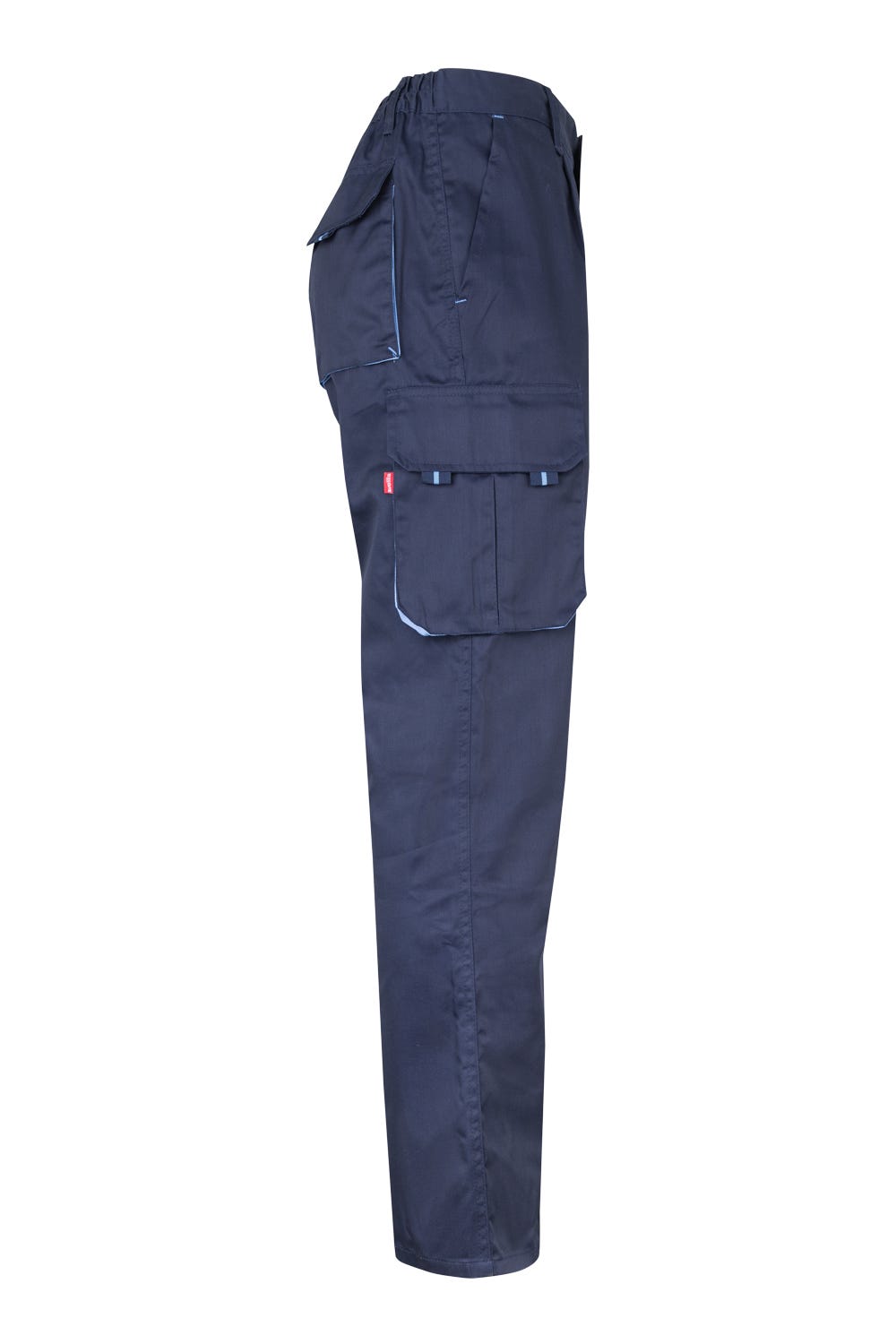 Pantaloni stretch 240g albastru marin/albastru celest V103024S
