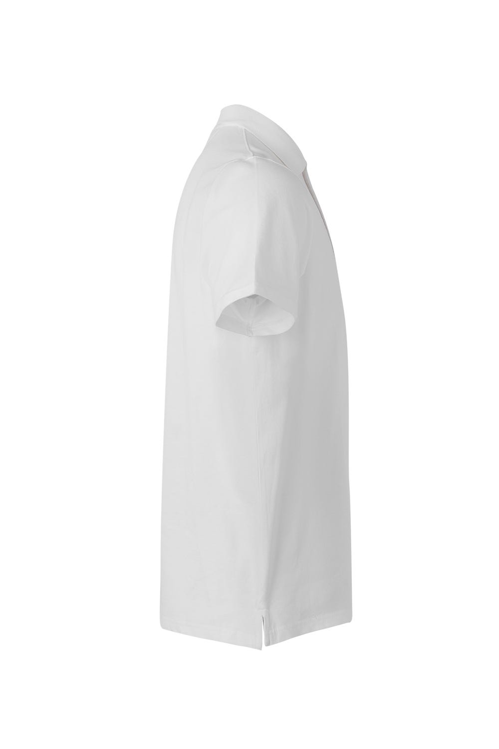Tricou polo maneca scurta bumbac 200g barbat alb V105508S