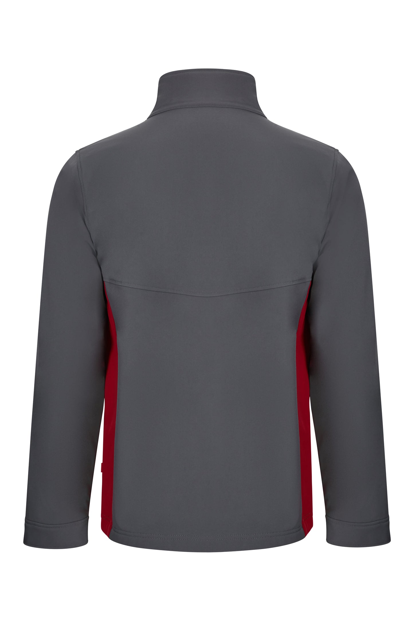 Jacheta soft shell 280g gri/rosu V106004