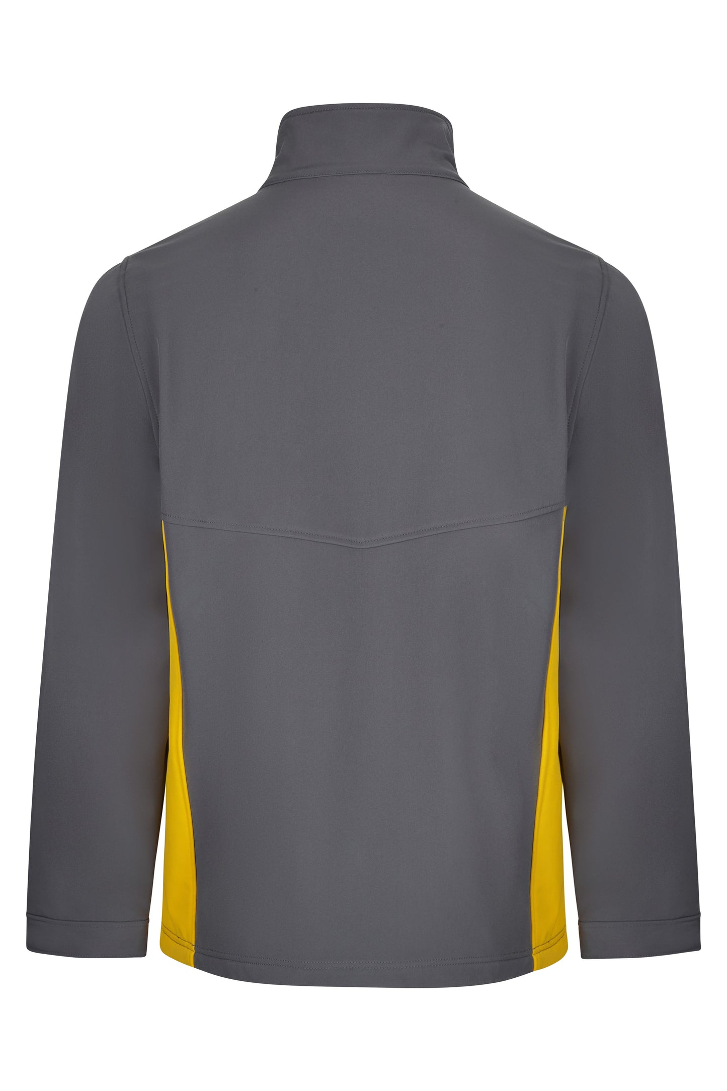 Jacheta soft shell 280g gri/galben V106004
