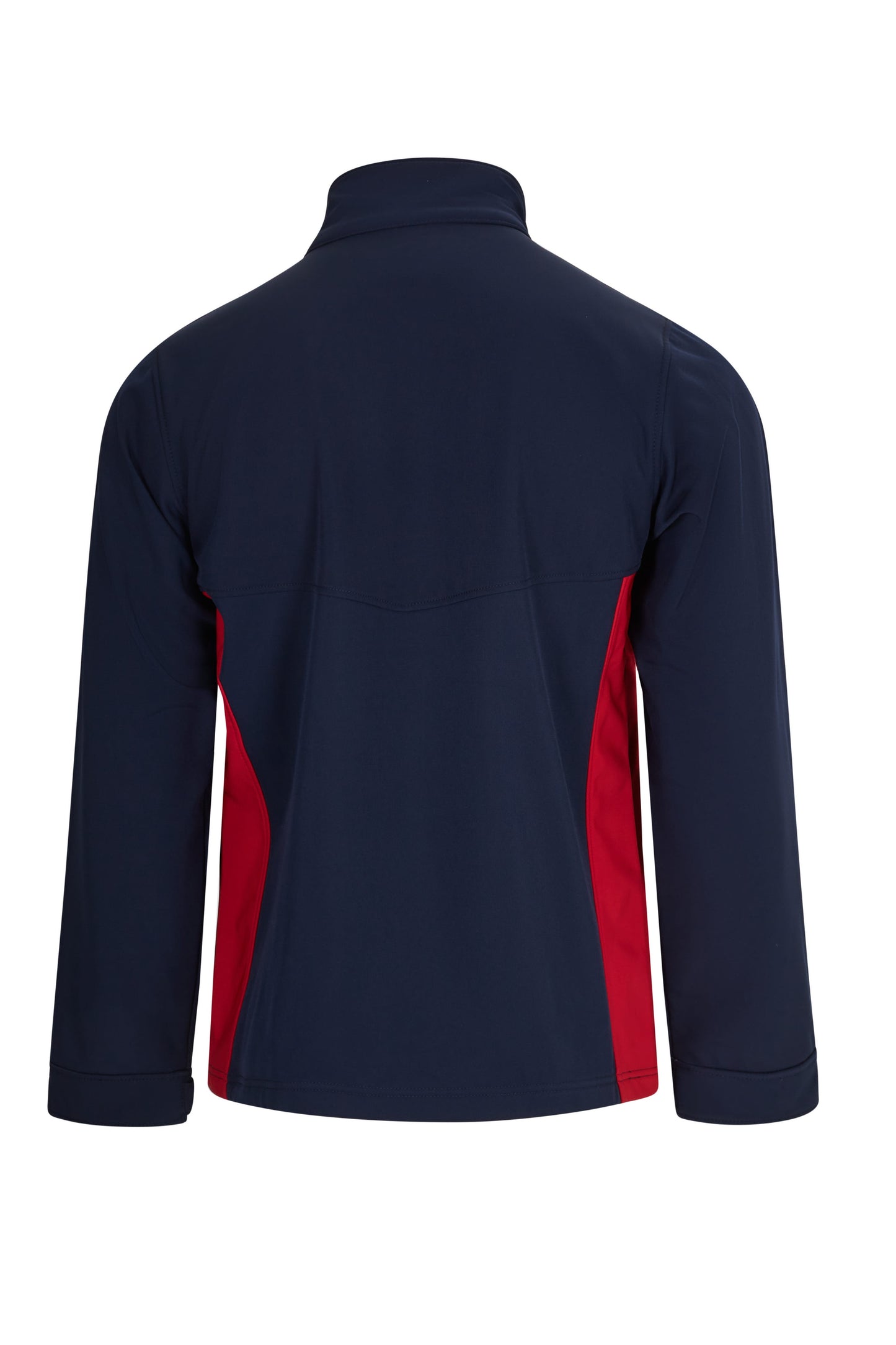 Jacheta soft shell 280g albastru marin/rosu V106004