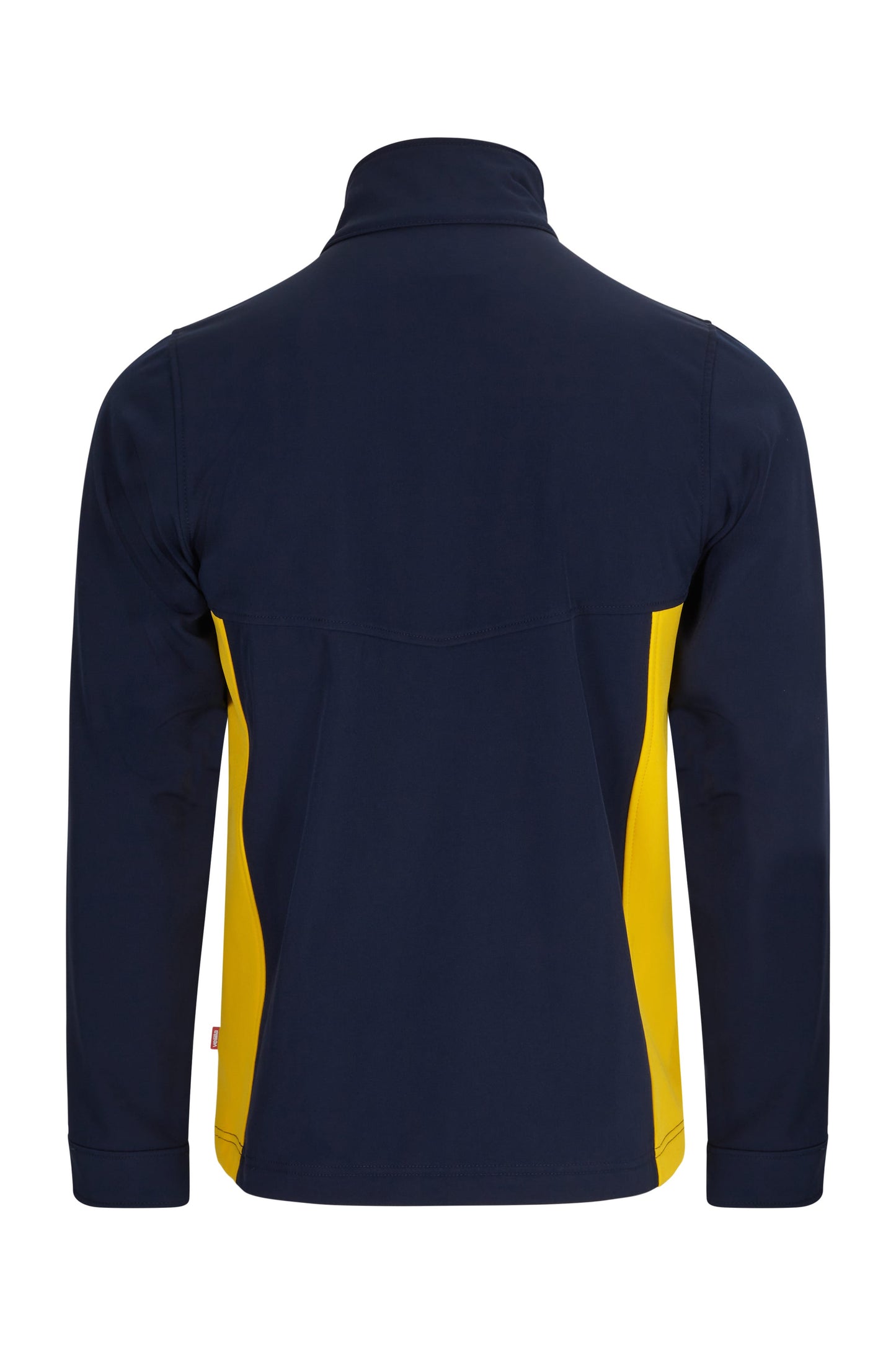 Jacheta soft shell 280g albastru marin/galben V106004