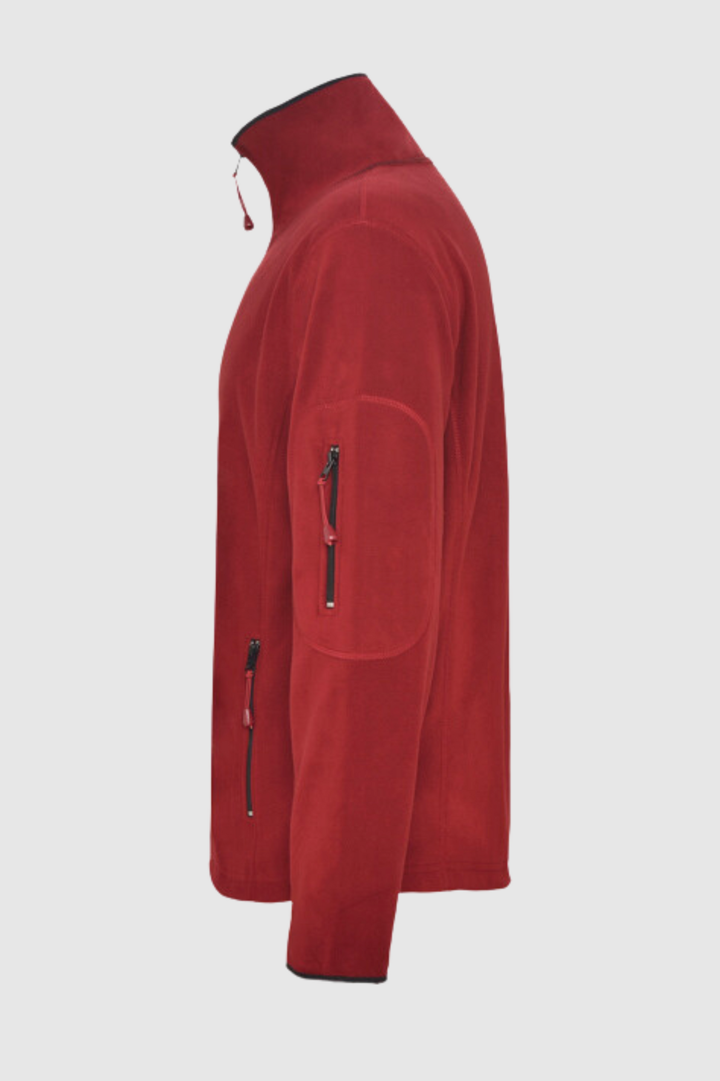 Jacheta din fleece pentru barbat grena Luciane