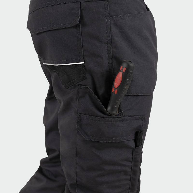 Pantaloni in talie ice tercot gri inchis barbat Drift ice