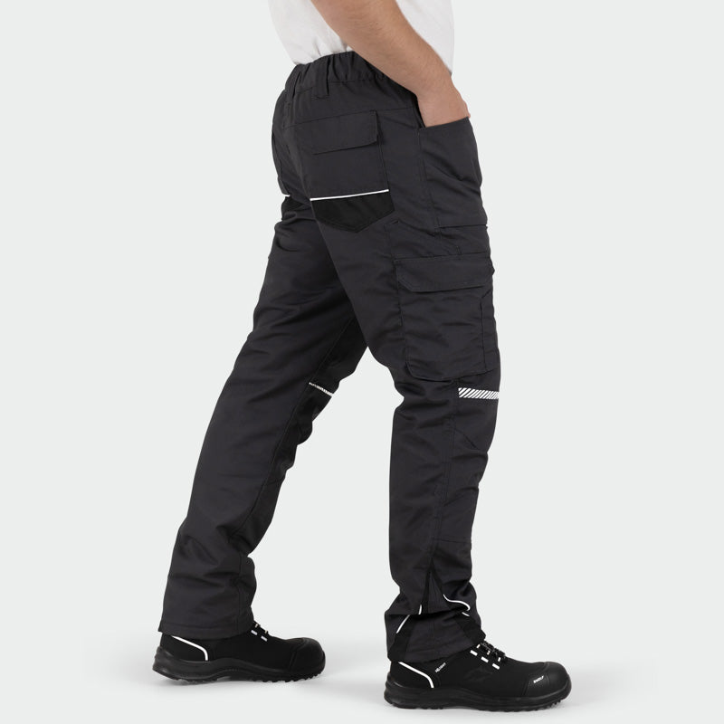Pantaloni in talie ice tercot gri inchis barbat Drift ice