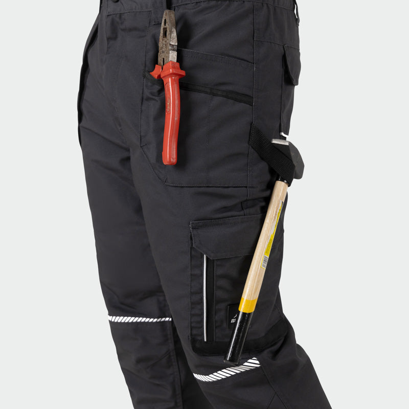 Pantaloni in talie ice tercot gri inchis barbat Drift ice