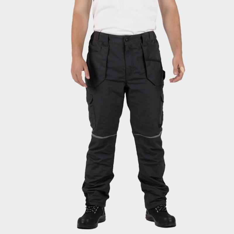 Pantaloni in talie ice tercot gri inchis barbat Drift ice