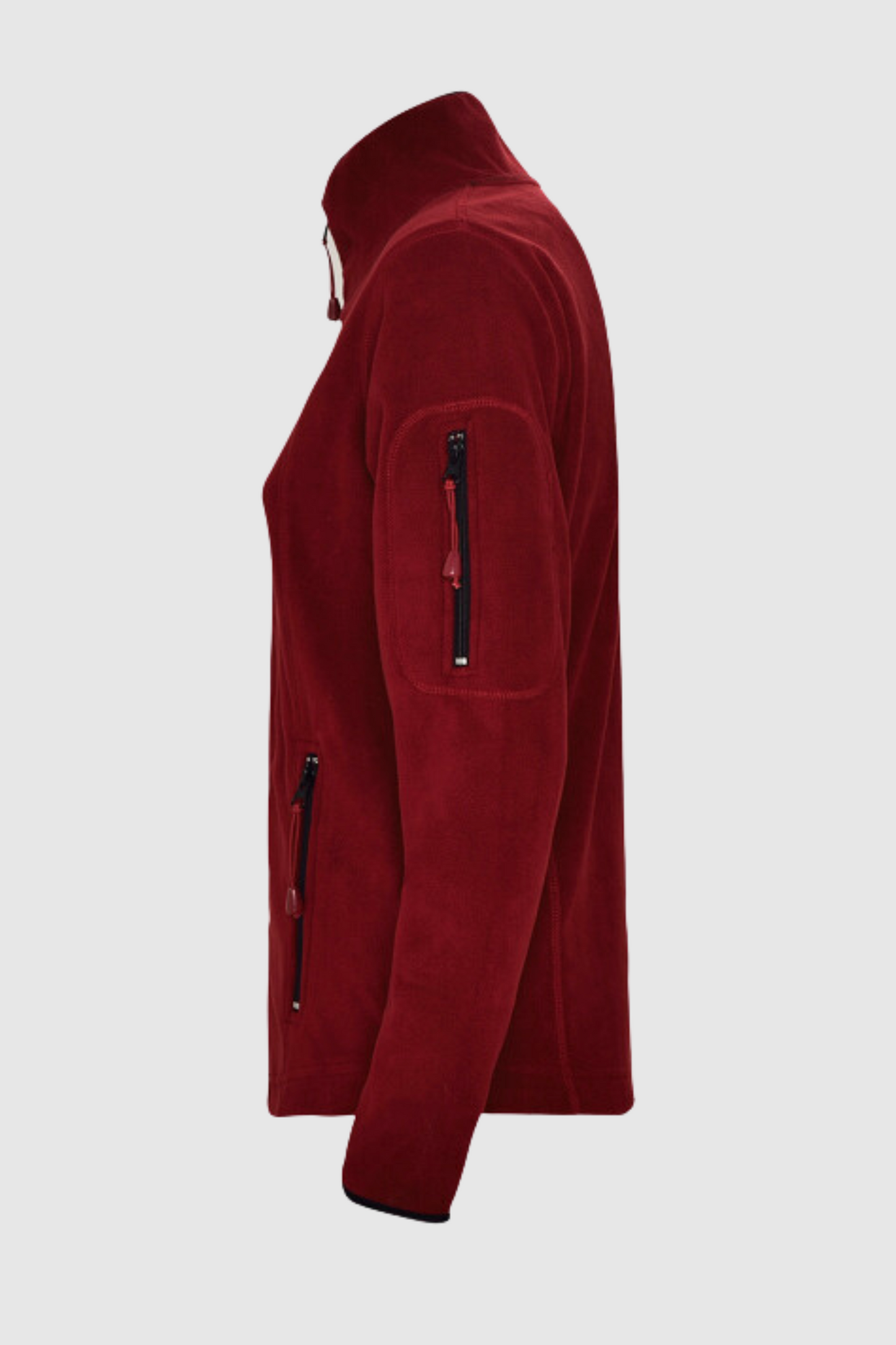 Jacheta din fleece pentru dama grena Luciane