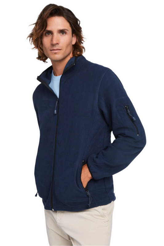 Jacheta fleece barbat bleumarin Luciane