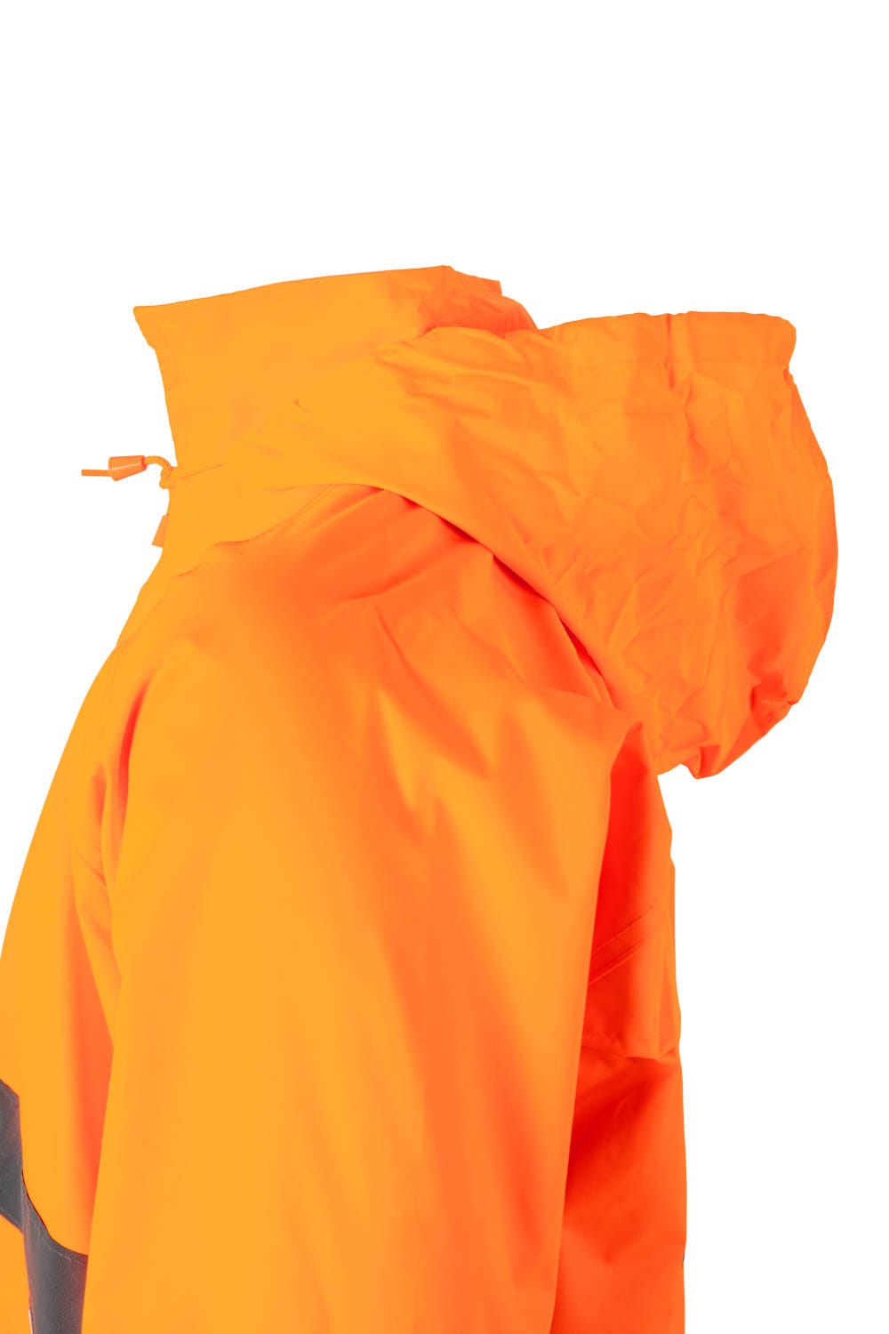Pelerina reflectorizanta poliester 130g portocaliu fluo V189
