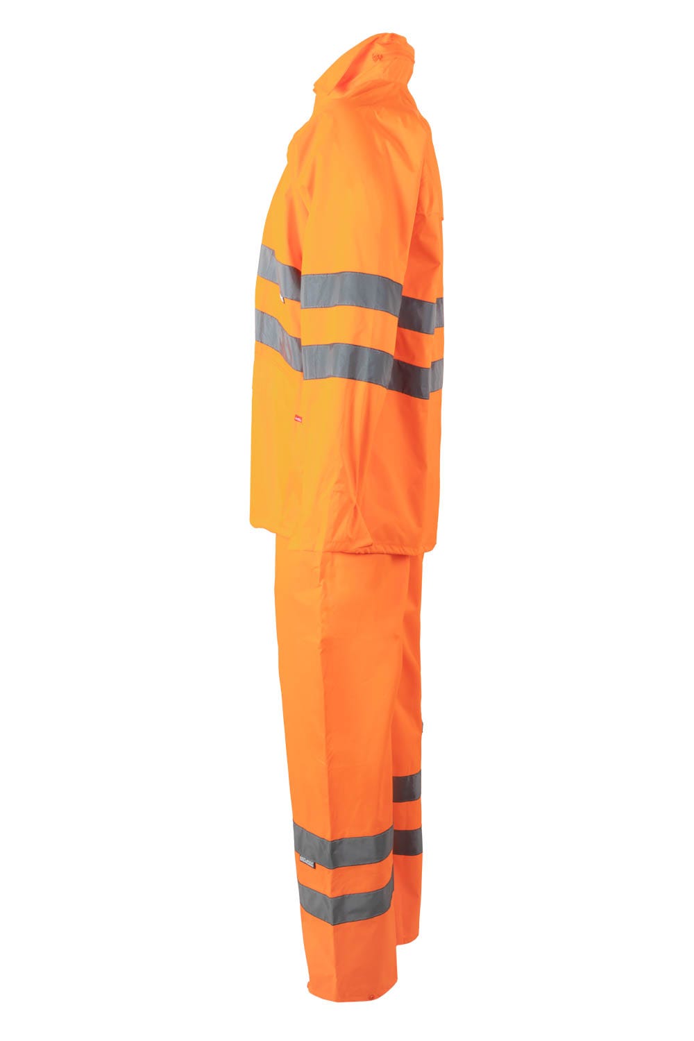 Pelerina reflectorizanta poliester 130g portocaliu fluo V189
