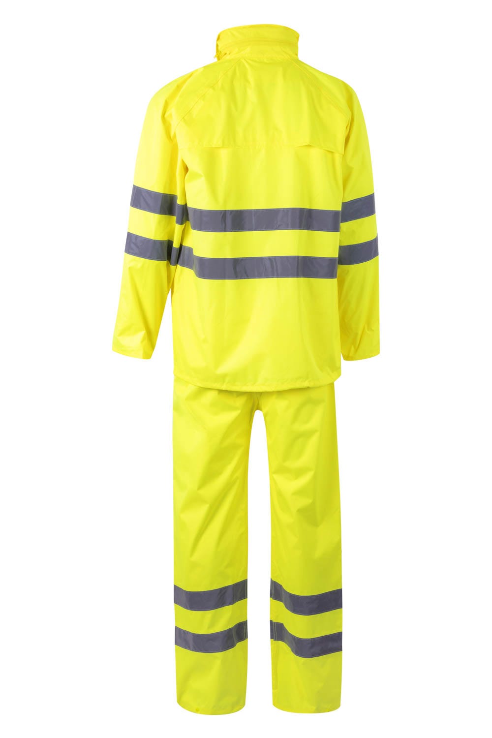 Pelerina reflectorizanta poliester 130g galben fluo V189