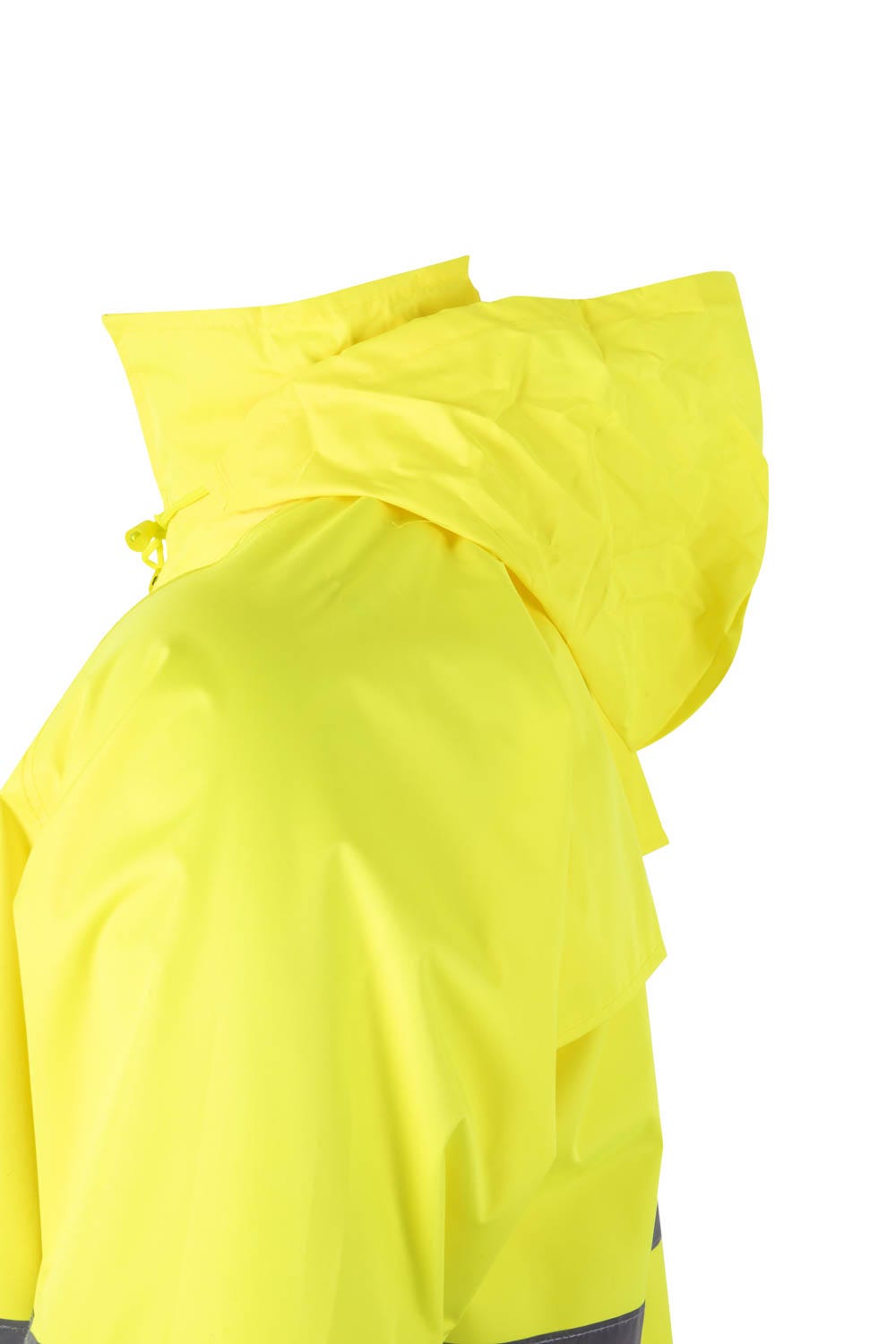 Pelerina reflectorizanta poliester 130g galben fluo V189