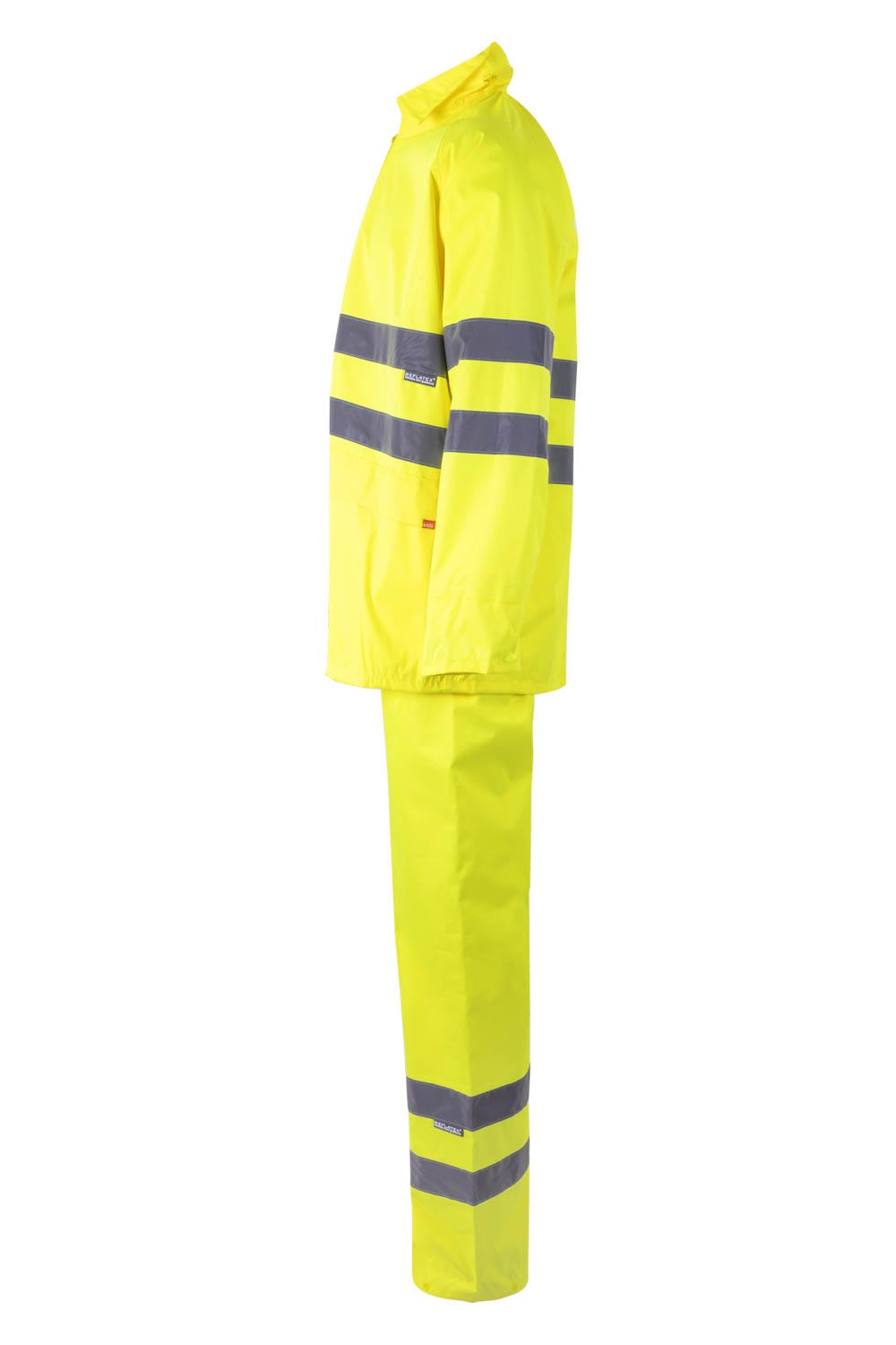 Pelerina reflectorizanta poliester 130g galben fluo V189