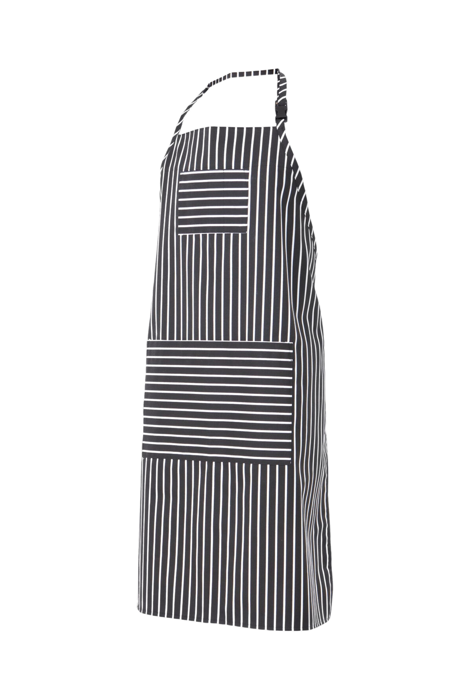 Sort cu pieptar tercot 200g negru dungat Pimenton