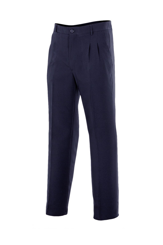 Pantaloni tesatura 180g barbat albastru marin V301