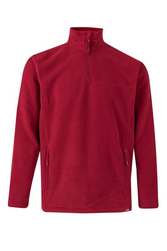 Pulover fleece microfibra 220g rosu V201501