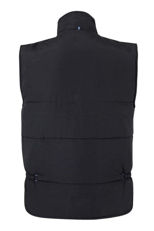 Vesta captusita poliester 220g negru/albastru celest V205902