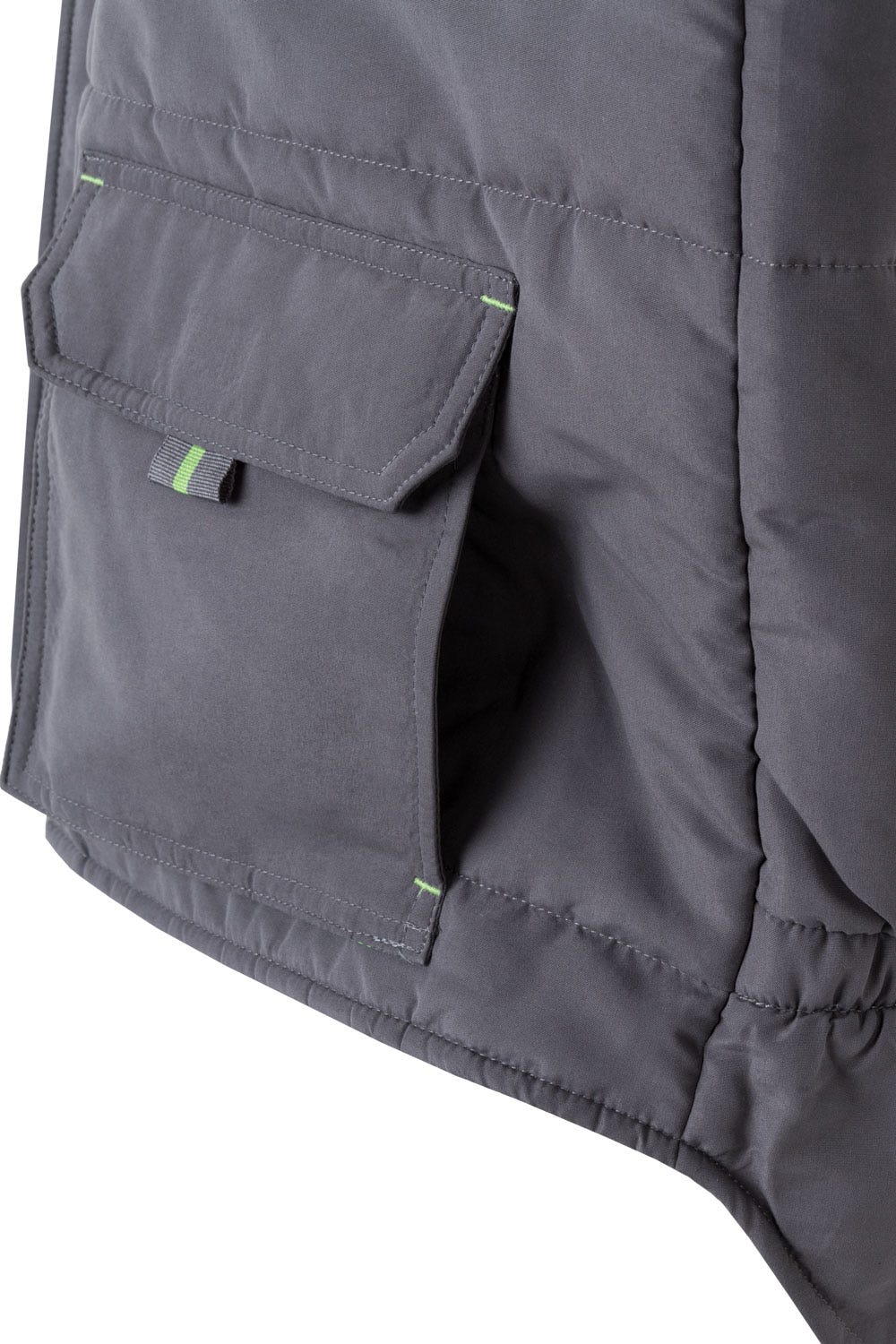 Vesta captusita poliester 220g gri/verde lime V205902