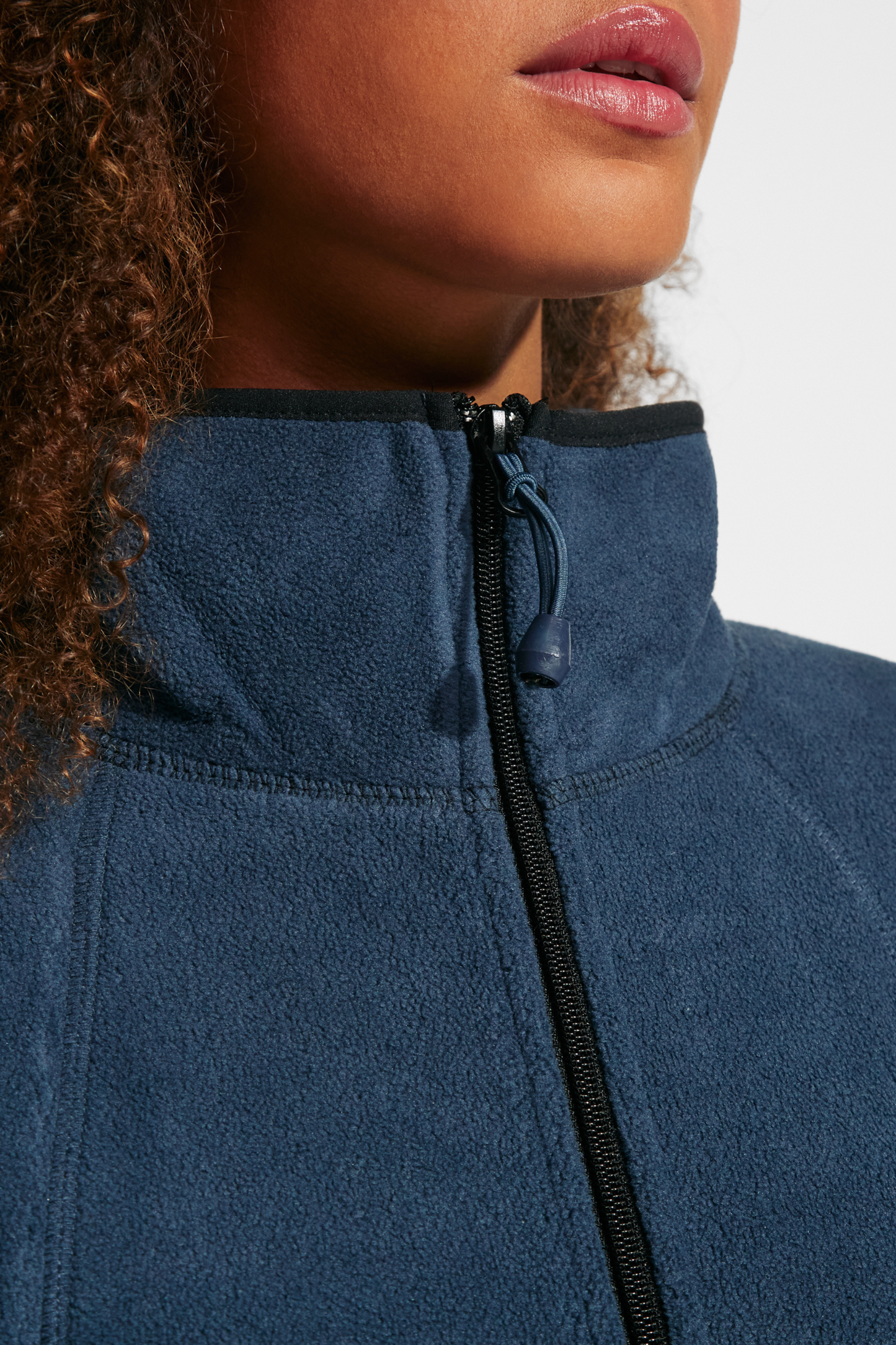 Jacheta fleece dama bleumarin Luciane