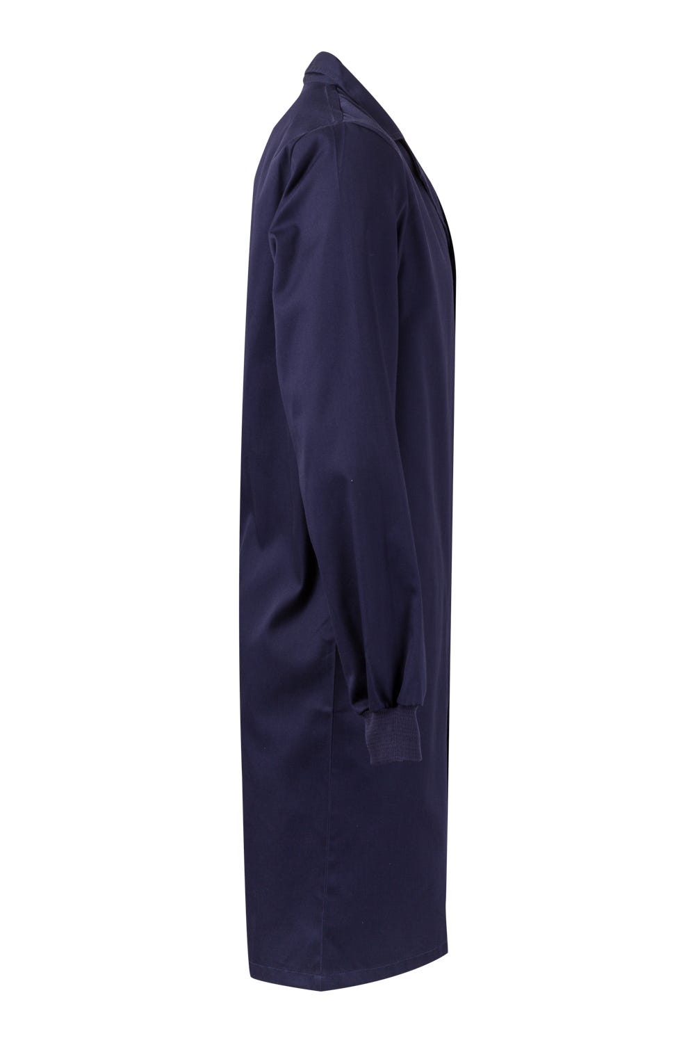 Halat lung tercot capse mansete elastice albastru marin V259001