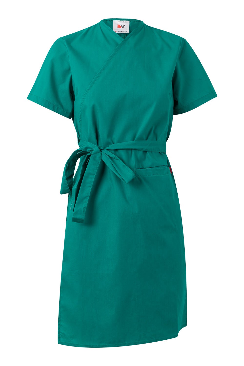 Sarafan poplin 105g dama verde V259002