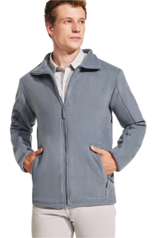 Jacheta din fleece pentru barbat gri Artic