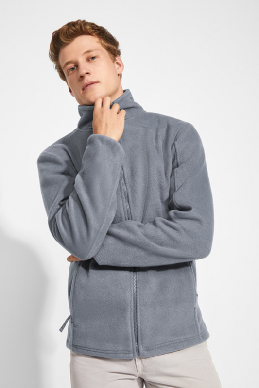 Jacheta din fleece pentru barbat gri Artic
