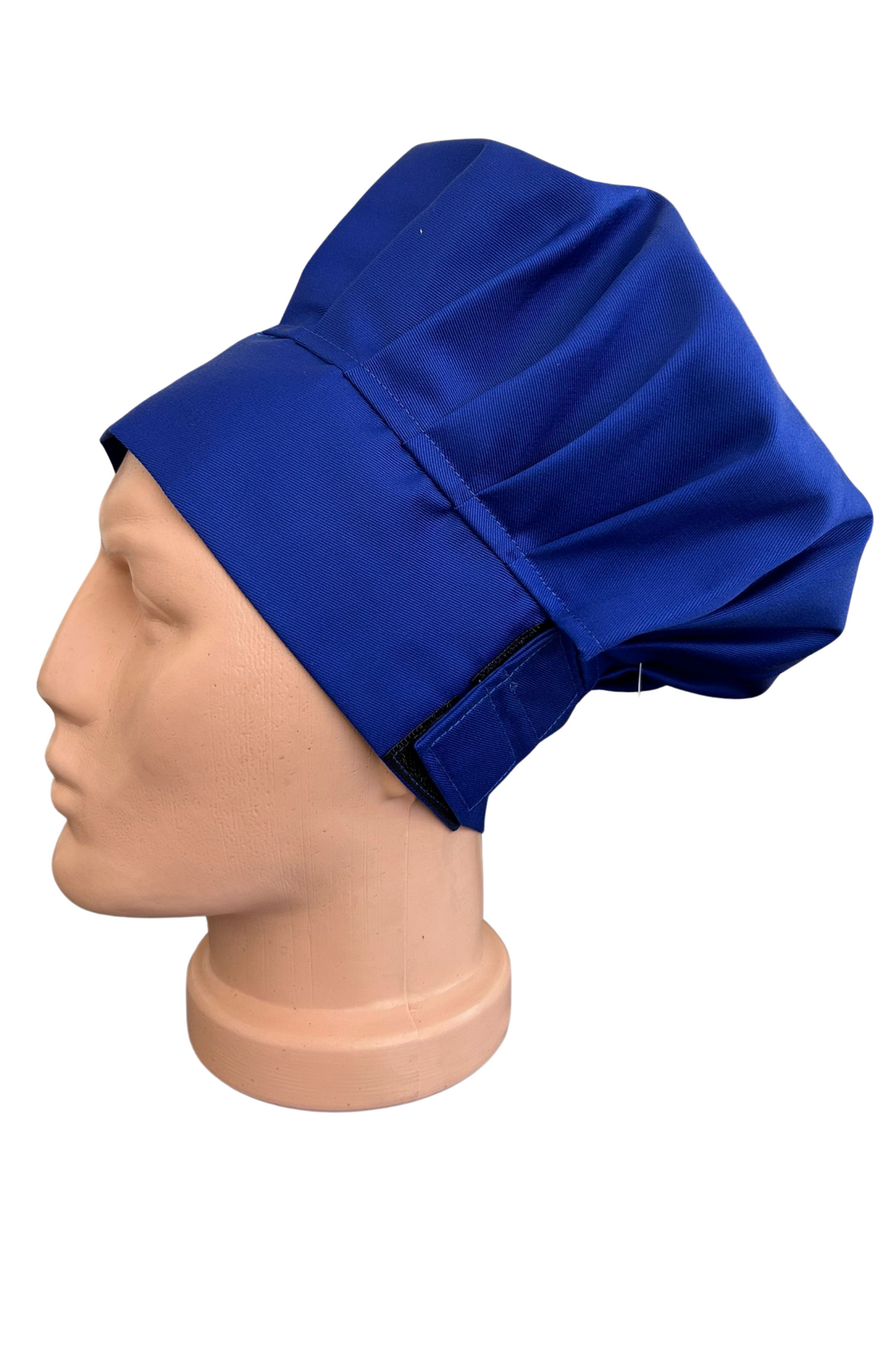Boneta bucatar albastra unisex tercot 195g Boni