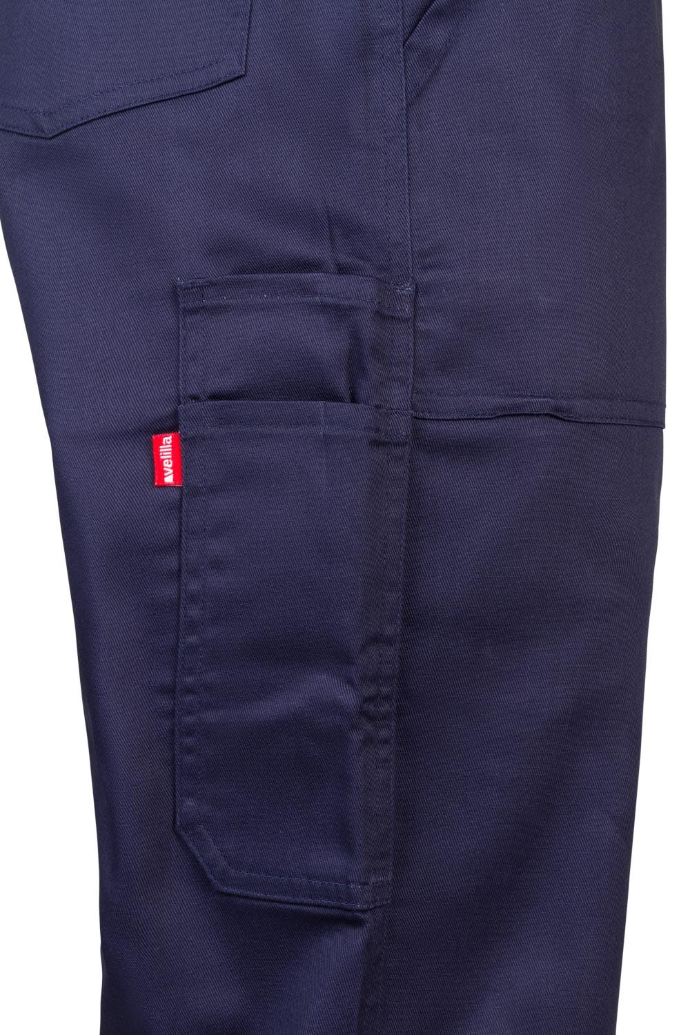 Pantaloni pieptar tercot 200g albastru marin V290