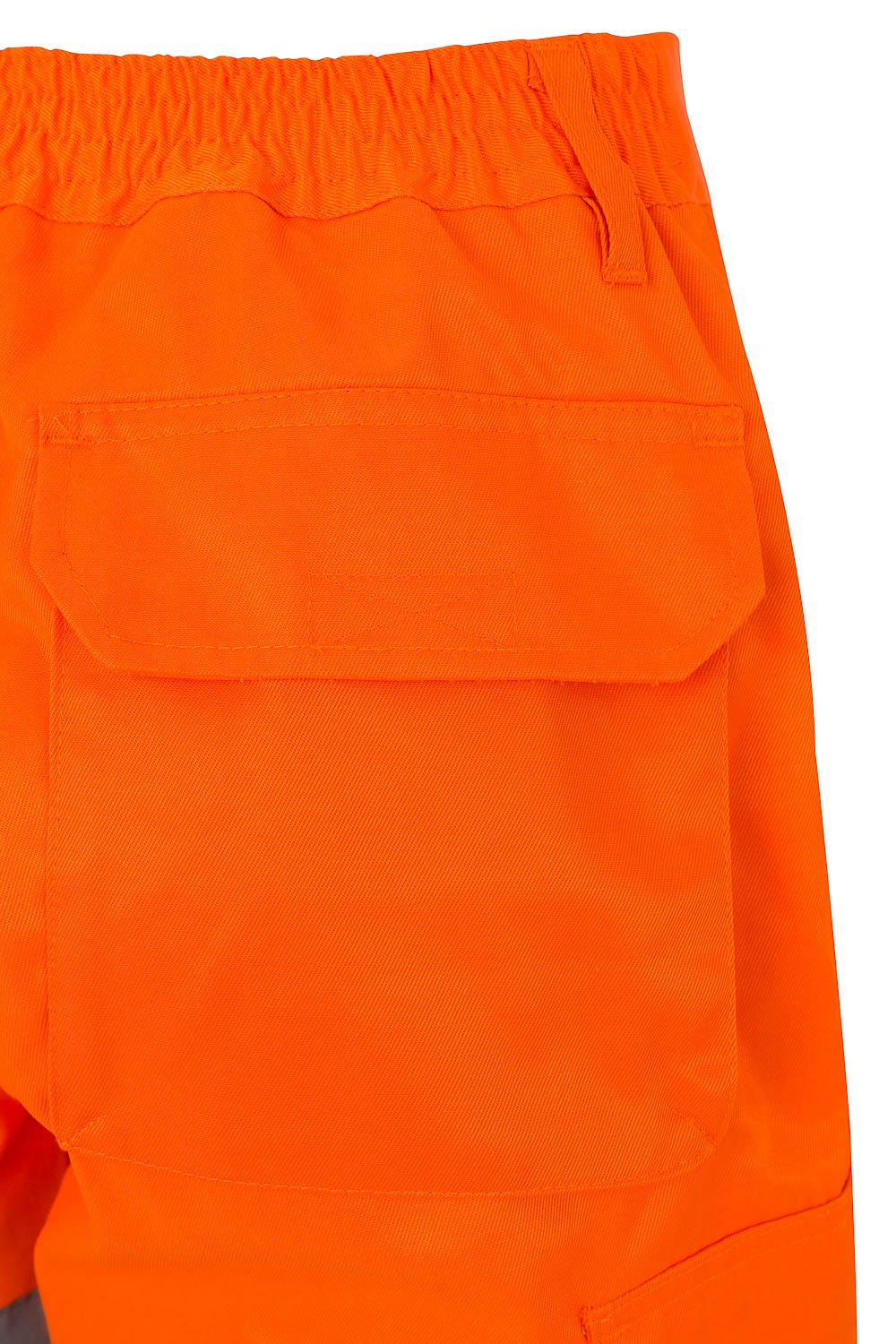 Pantaloni reflectorizanti scurti tercot 240g portocaliu fluo V303005