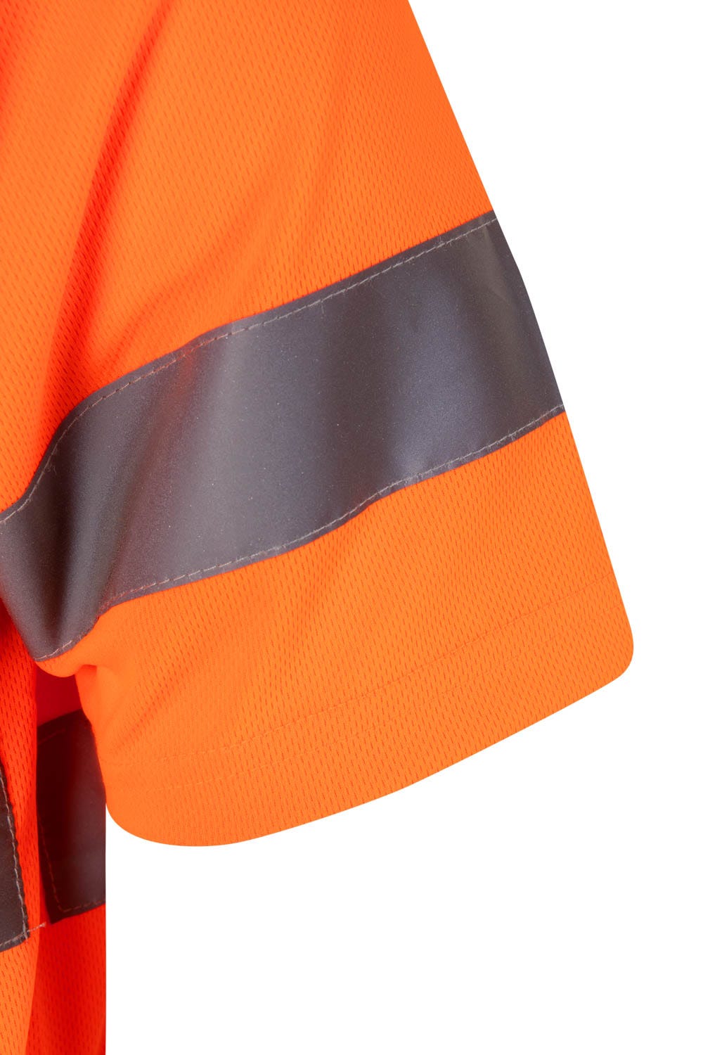 Tricou reflectorizant poliester 140g portocaliu fluo V305602