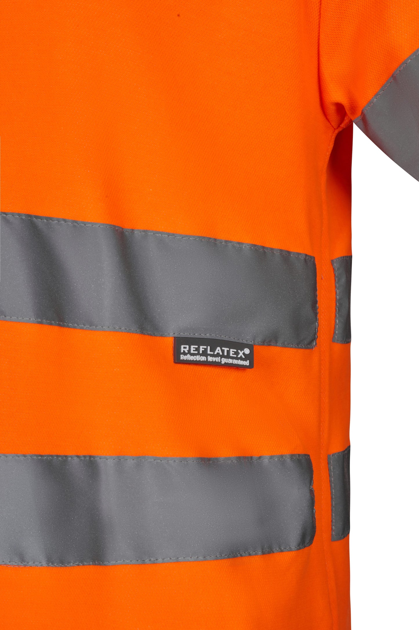 Tricou reflectorizant bumbac 150g maneca scurta portocaliu fluo V305612