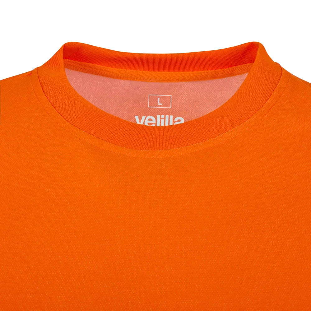 Tricou maneca lunga reflectorizant bumbac/poliester 150g portocaliu fluo V305644