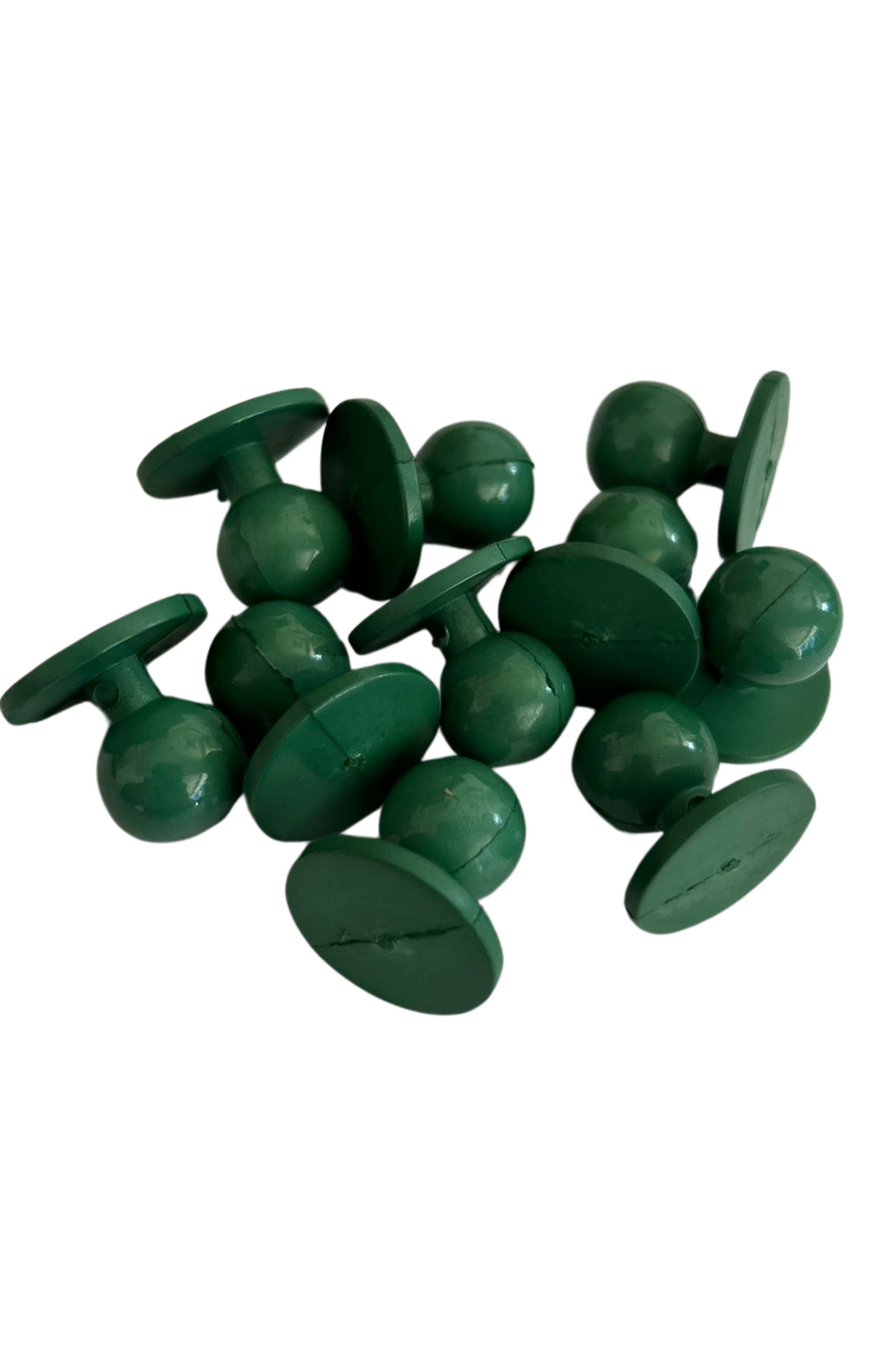 Butoni verzi pentru tunica bucatar 10 buc