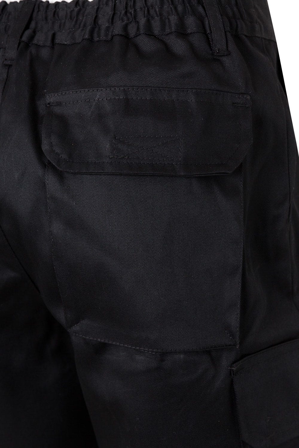 Pantaloni scurti tercot 200g negru V344