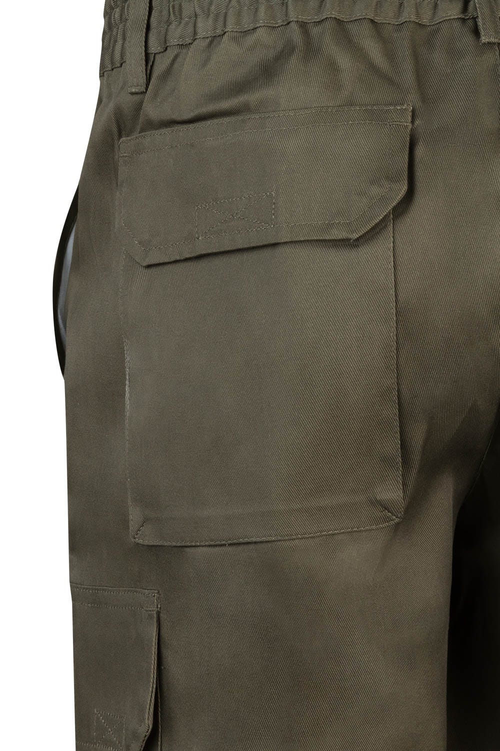 Pantaloni scurti tercot 200g verde kaki V344