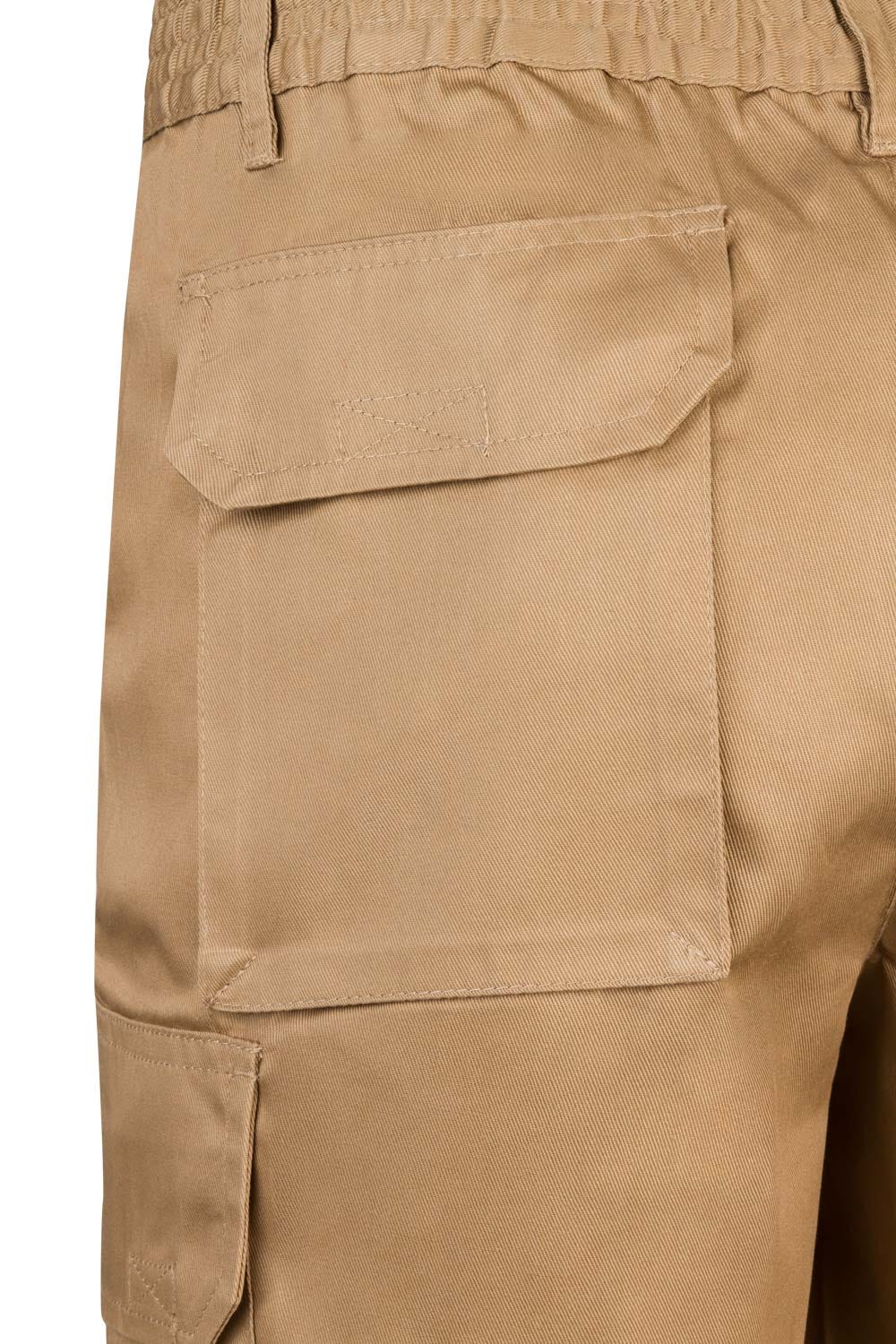 Pantaloni scurti tercot 200g bej V344