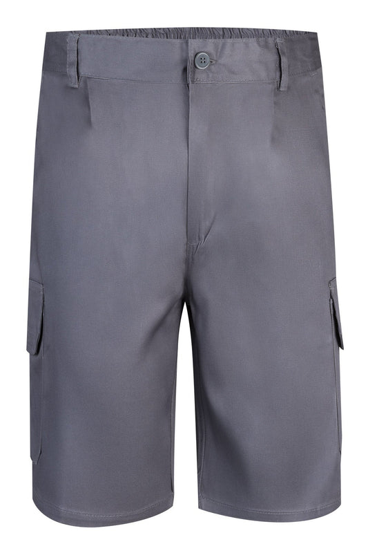 Pantaloni scurti tercot 200g gri V344