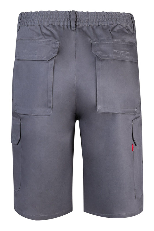 Pantaloni scurti tercot 200g gri V344