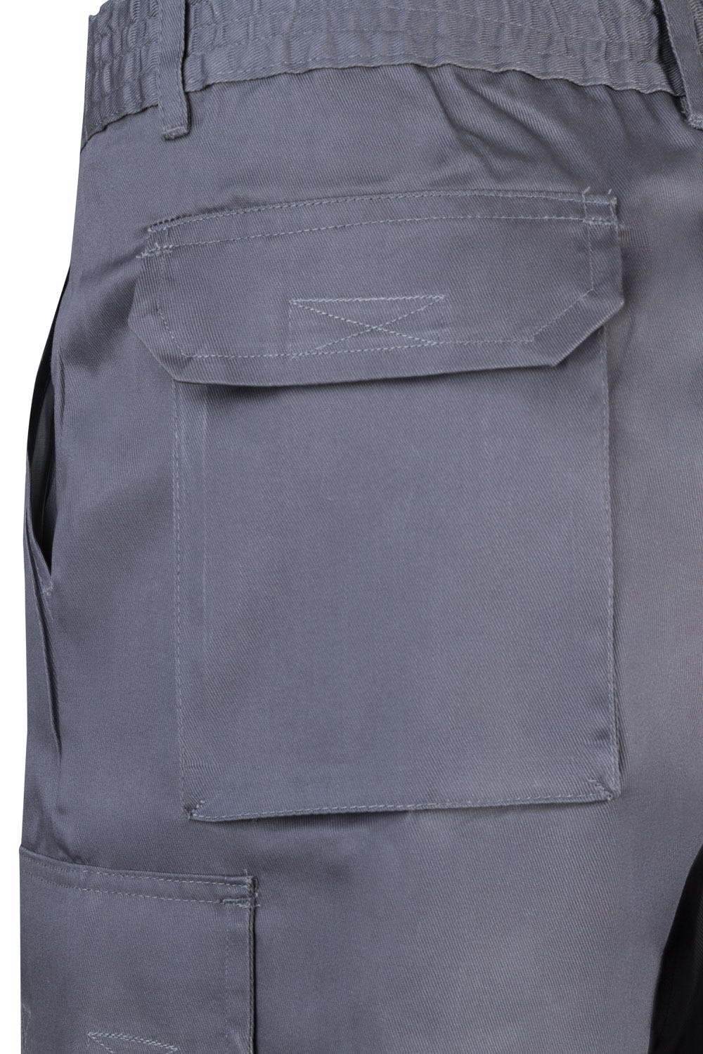 Pantaloni scurti tercot 200g gri V344